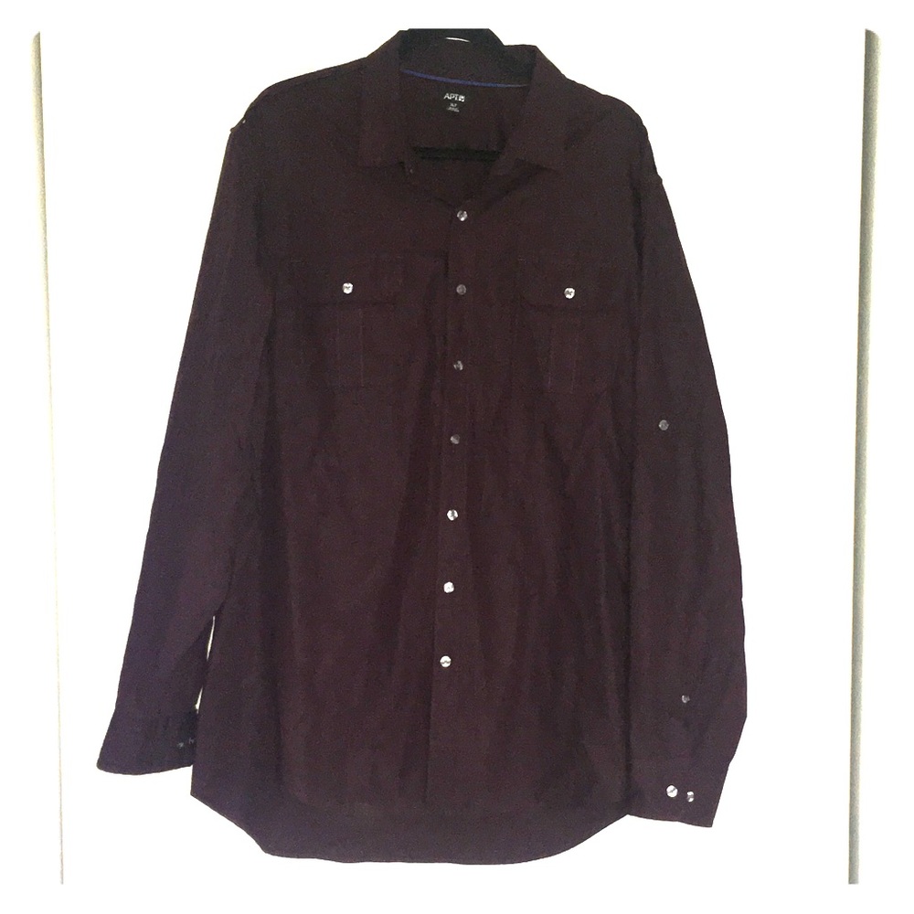 Men’s Apt. 9 Button Down Dress Shirt